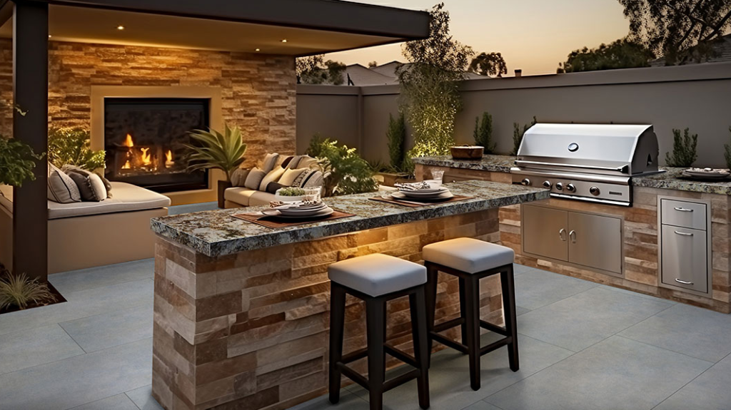 Outdoor Kitchen Countertop Materials That Withstand Weather Extremes